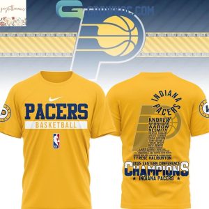 2025 Eastern Conference Champions Indiana Pacer 3D T-Shirt