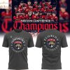 2025 Eastern Conference Champs Florida Panthers 3D T-Shirt – Red