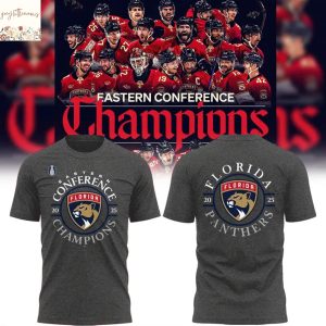 2025 Eastern Conference Champs Florida Panthers 3D T-Shirt