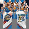 2025 Oklahoma City Thunder Champions NBA Finals 3D T-Shirt