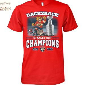 Back 2 Back Stanley Cup Champions Florida Panthers 2024-2025 Unisex T-Shirt