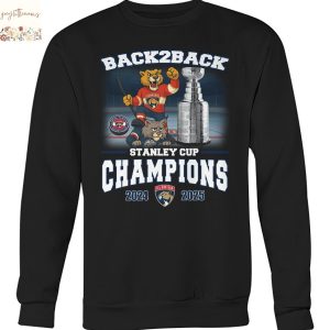 Back 2 Back Stanley Cup Champions Florida Panthers 2024-2025 Unisex T-Shirt