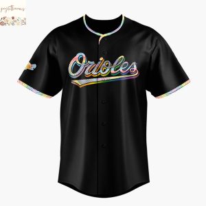 Baltimore Orioles Pride Night 2025 Baseball Jersey
