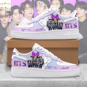 BTS 12nd Anniversary Air Force 1 Sneaker