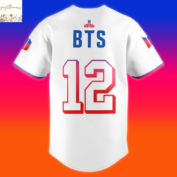 BTS Festa 2025 12th Anniversary We Are Back Baseball Jersey