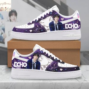 BTS Jin Echo Signature Air Force 1 Sneaker – Purple