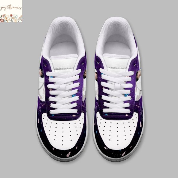 BTS Jin Echo Signature Air Force 1 Sneaker – Purple