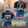 2025 Oklahoma City Thunder Champions NBA Finals 3D T-Shirt