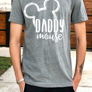 Daddy Mouse Shirt for Disney Vacation Tshirt for Dad Disney T-Shirt for Family Disney Vacation T Shirt for Men Disney Family Shirt for Trip
