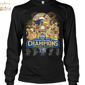 Eastern Coference Champions 2025 Indiana Pacers Signature Unisex T-Shirt