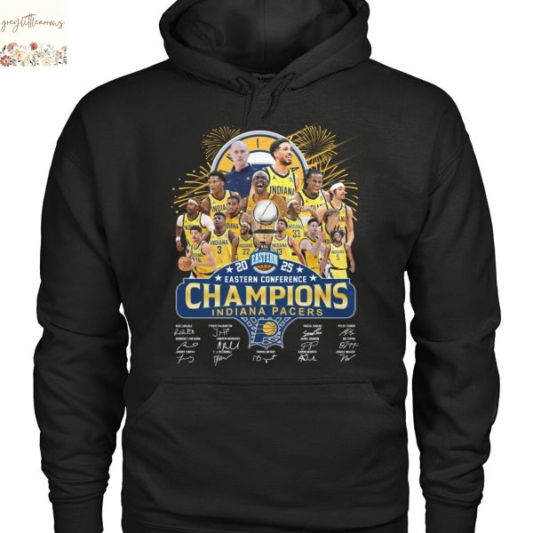 Eastern Coference Champions 2025 Indiana Pacers Signature Unisex T-Shirt