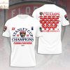 Florida Panthers 2025 Stanley Cup Champions Signature 3D T-Shirt