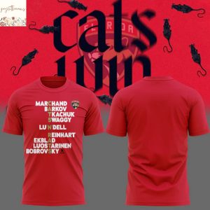 Florida Panthers Champion Stanley Cup Cats N Rats Unisex T-Shirt
