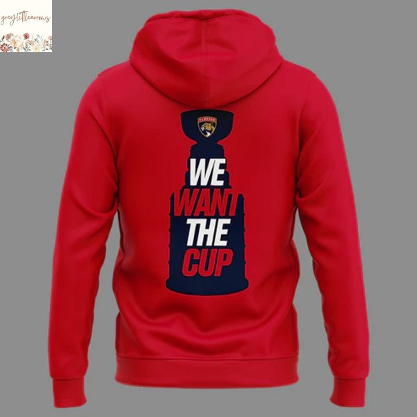 Florida Panthers Champion Stanley Cup Cats N Rats We Want The Cup Hoodie