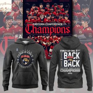 Florida Panthers Champion Stanley Cup Final 2025 Hoodie – Grey
