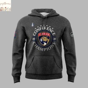 Florida Panthers Champion Stanley Cup Final 2025 Hoodie – Grey