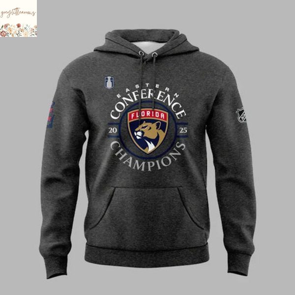 Florida Panthers Champion Stanley Cup Final 2025 Hoodie – Grey
