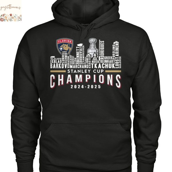 Florida Panthers Stanley Cup 2024-2025 Unisex T-Shirt