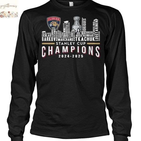 Florida Panthers Stanley Cup 2024-2025 Unisex T-Shirt