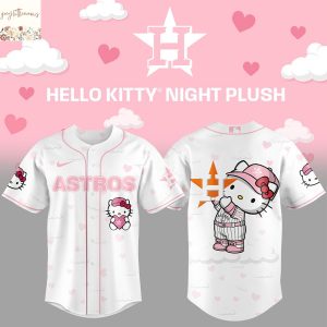 Houston Astros x Hello Kitty Baseball Jersey