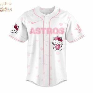 Houston Astros x Hello Kitty Baseball Jersey