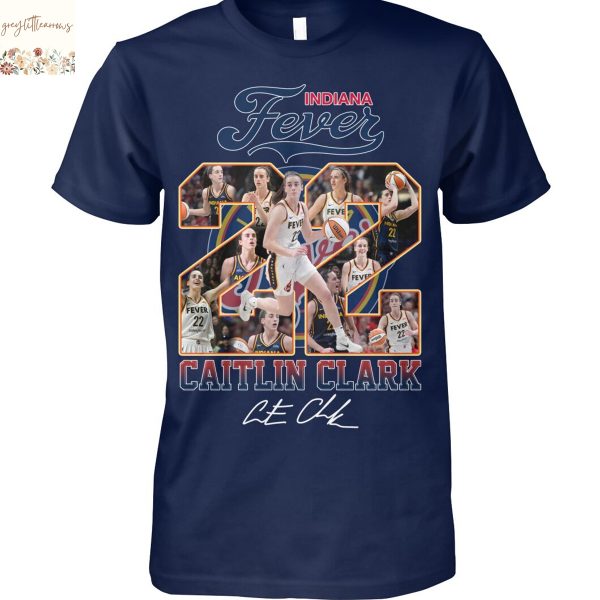 Indiana Fever Caitlin Clark Signature Unisex T-Shirt