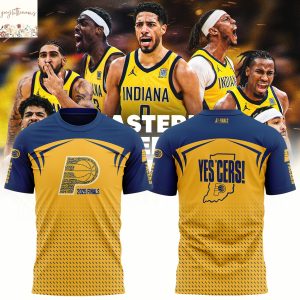 Indiana Finals 2025 Indiana Pacers Yes Cers 3D T-Shirt