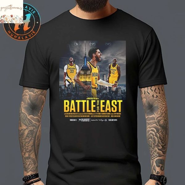 Indiana Pacer Battle For The Eastern Conference Finals 2025 Unisex T-Shirt
