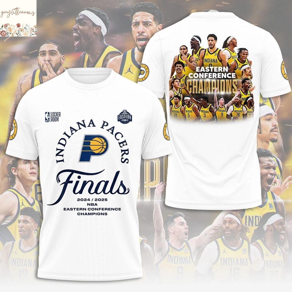 Indiana Pacer Champs 2025 Finals 3D T-Shirt Indiana Pacer Champs 2025 Finals 3D T-Shirt