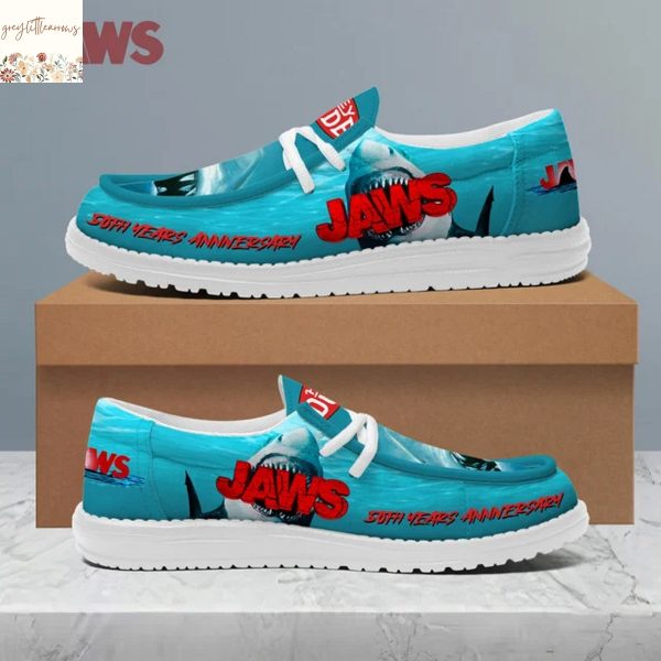 Jaws 50th Years Anniversary Hey Dude Shoes