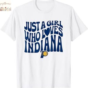 Just A Girl Who Loves Indiana Pacers Unisex T-Shirt