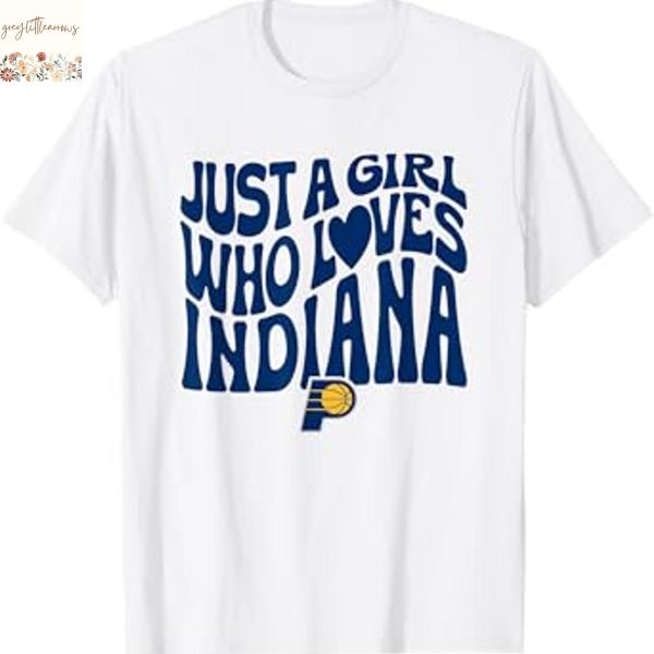 Just A Girl Who Loves Indiana Pacers Unisex T-Shirt