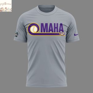 LSU Tigers OMAHA College World Series 2025 3D T-Shirt