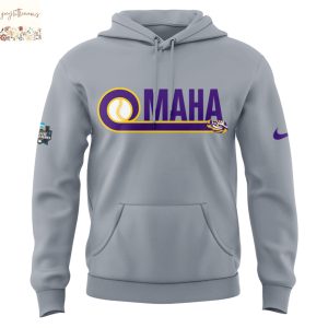 LSU Tigers OMAHA College World Series 2025 Hoodie