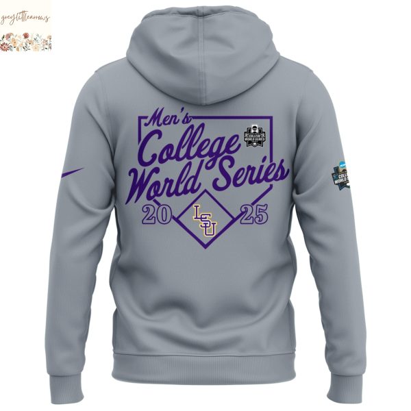 LSU Tigers OMAHA College World Series 2025 Hoodie