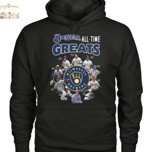 Milwaukee Brewers All-Time Greats Signature Unisex T-Shirt