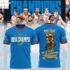 NBA Champions 2025 Oklahoma City Thunder Won For The City 3D T-Shirt