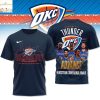 Oklahoma City Thunder 2025 Western Conference Champions House Of Thunder 3D T-Shirt