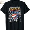 Oklahoma City Thunder Bow Grid Unisex T-Shirt