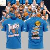 Oklahoma City Thunder 2025 Western Conference Champions House Of Thunder 3D T-Shirt