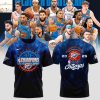 National Basketball Association 2025 Champions OKlahoma City Thunder Neon 3D T-Shirt