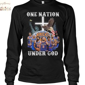 One Nation Under God New York Knicks Signature Unisex T-Shirt