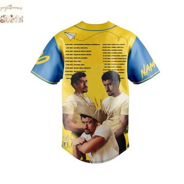 Personalized Bad Bunny Debi Tirar Mas Fotos Baseball Jersey