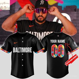 Personalized Baltimore Orioles City Connect 2025 Baseball Jersey