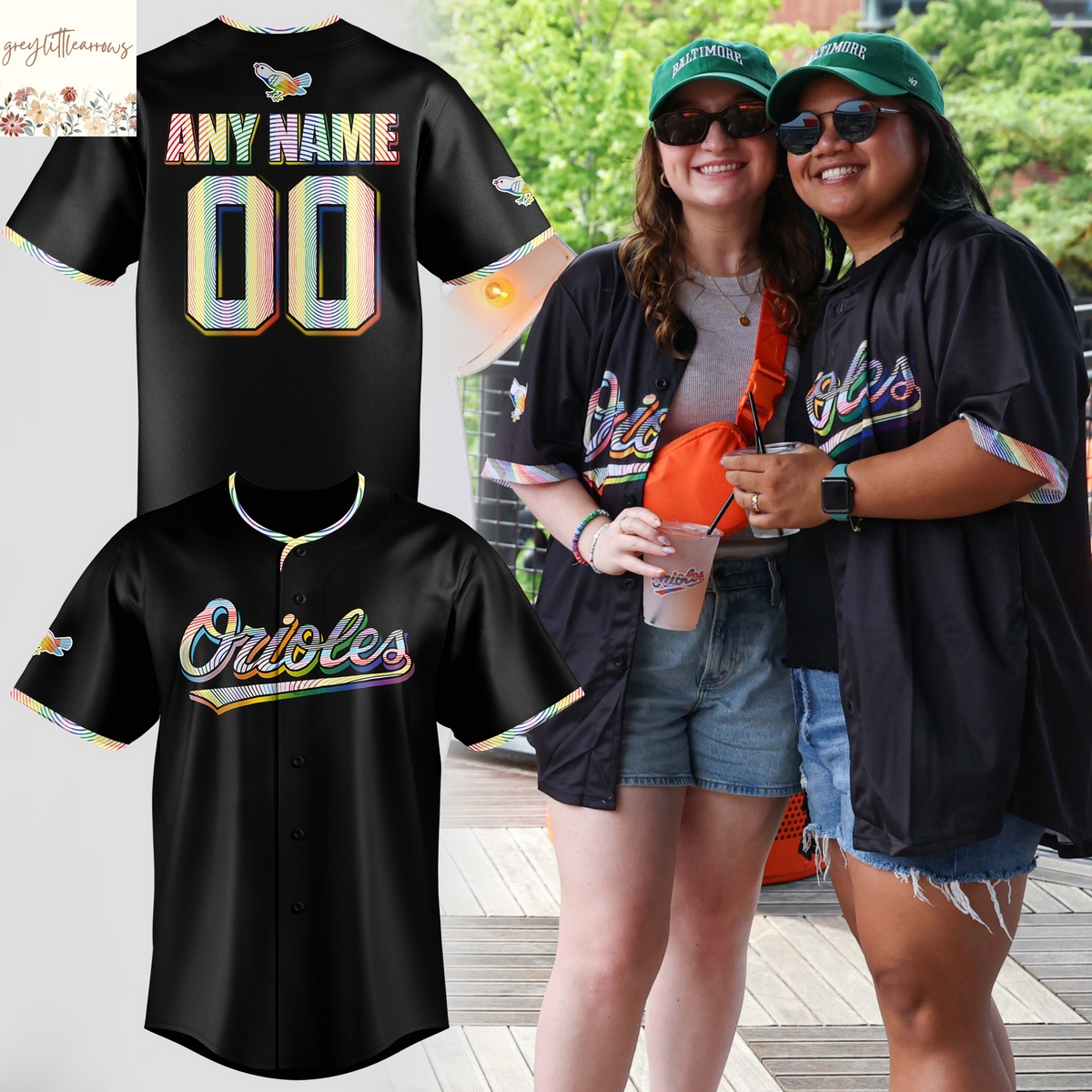 Personalized Baltimore Orioles Pride Night 2025 Baseball Jersey Personalized Baltimore Orioles Pride Night 2025 Baseball Jersey