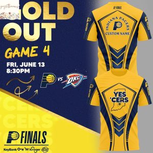Personalized Indiana Pacers 2025 Finals YES CERS 3D T-Shirt
