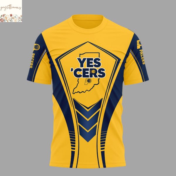 Personalized Indiana Pacers 2025 Finals YES CERS 3D T-Shirt