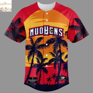 Personalized  Toledo Mud Hens x Margaritaville Baseball Jersey