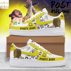 Posty 2025 Post Malone Air Force 1