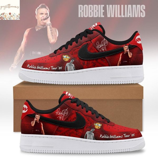 Robbie Williams Britpop Tour 2025 Air Force 1